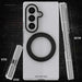 Samsung Fold 8 Ultra Case Clear MagSafe Magnetic Kickstand Protective Phone Case Cover