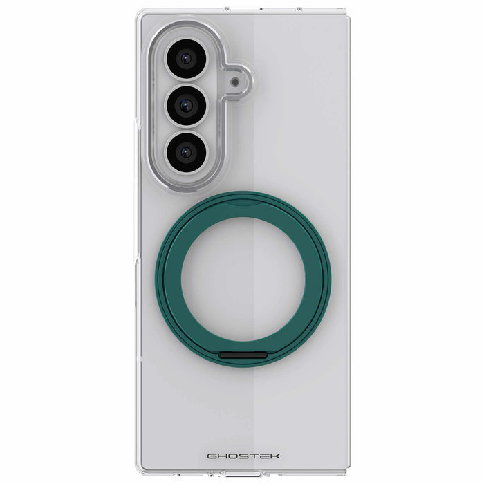 Samsung Galaxy Z Fold 8 Ultra Case Clear Teal MagSafe