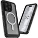 Waterproof iPhone 16 Pro Case with Holster Belt Clip