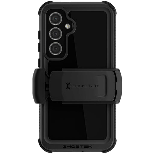 Black Galaxy S24 Plus Phone Case Waterproof Holster