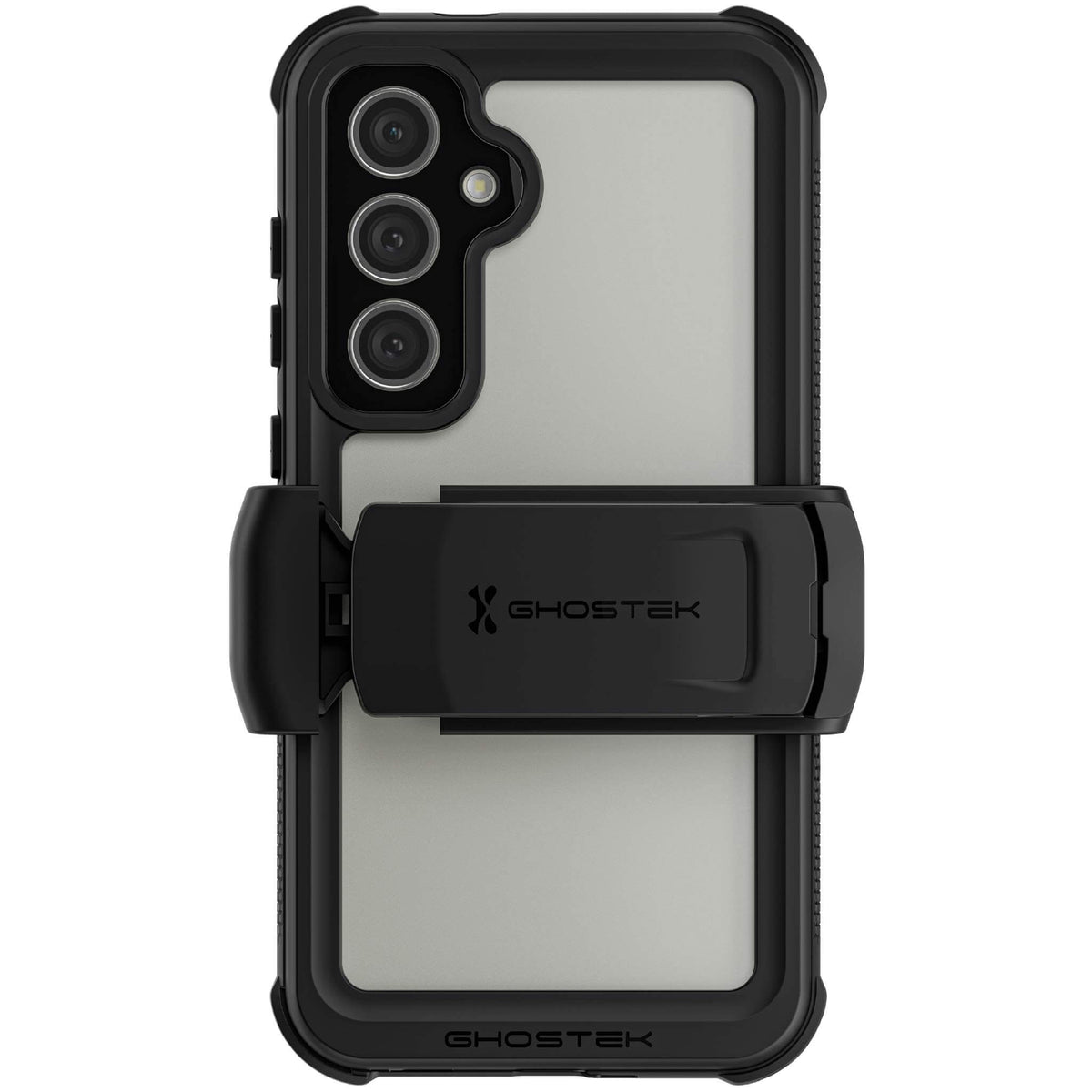 Clear Galaxy S24 Plus Phone Case Waterproof Holster