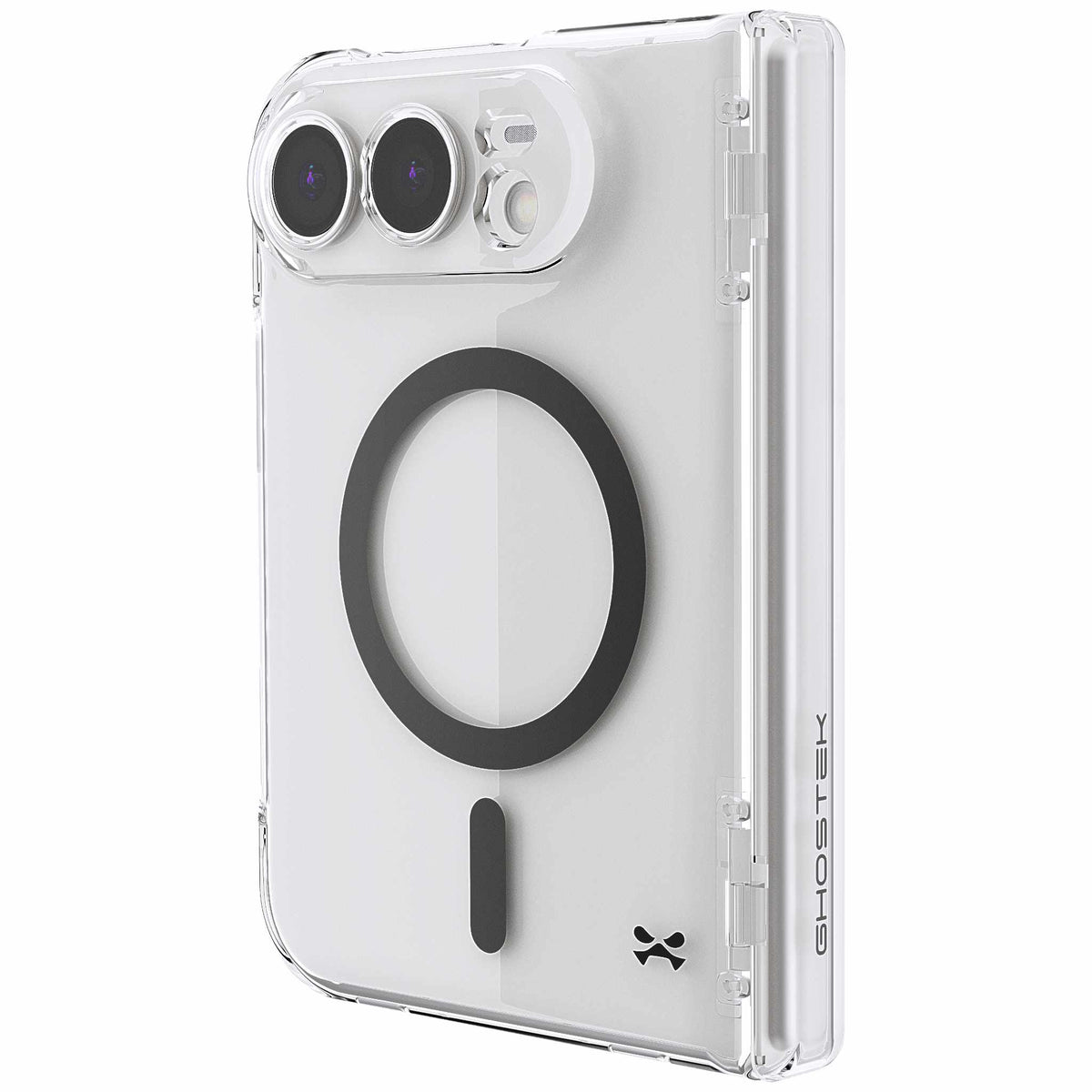 iPhone Duo Clear Case MagSafe Screen Protector Hinge Cover