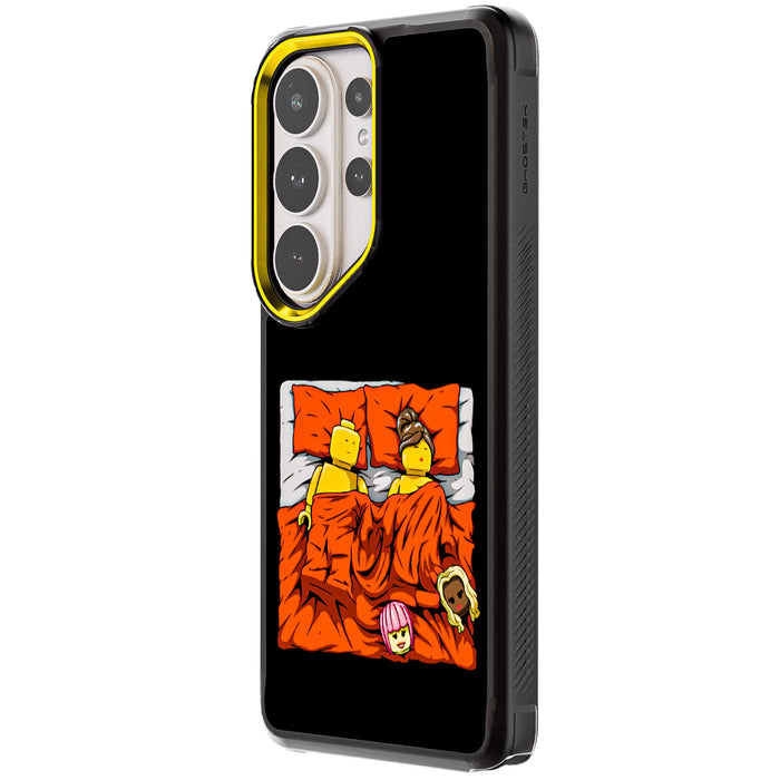 Galaxy S26 Ultra Sleeping Together Brick Edition by RX Strip Artist Artwork Protective Phone Case Limited Edition Collab Cover