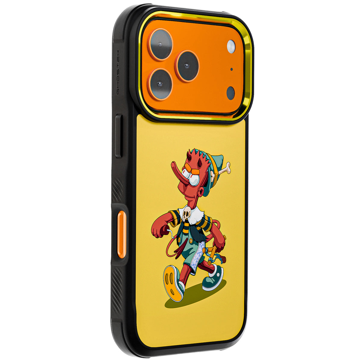 iPhone 17 Pro BAROCCHIO DEVIL by Dhani Barragán Artist Artwork Protective Phone Case Limited Edition Collab Cover