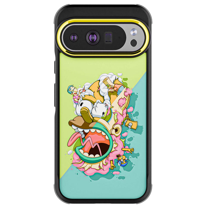 Pixel 10 Pro XL DECONSTRUCTED YINYÁNG by Dhani Barragán Artist Artwork Protective Phone Case Limited Edition Collab Cover