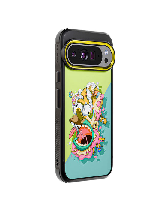 Pixel 10 Pro XL DECONSTRUCTED YINYÁNG by Dhani Barragán Artist Artwork Protective Phone Case Limited Edition Collab Cover
