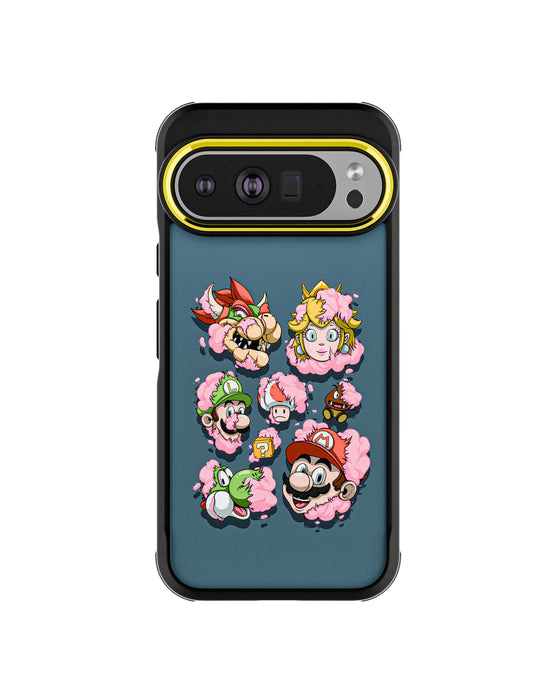 Pixel 10 Pro XL DECONSTRUCTED SUPER M CHUNKS by Dhani Barragán Artist Artwork Protective Phone Case Limited Edition Collab Cover