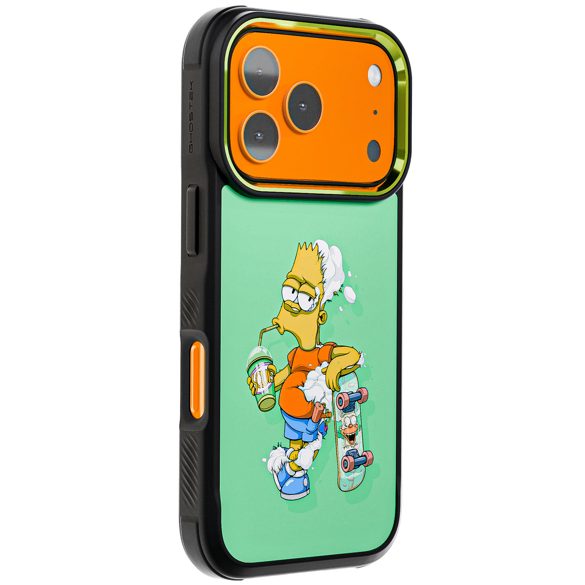 iPhone 17 Pro DECONSTRUCTED BART by Dhani Barragán Artist Artwork Protective Phone Case Limited Edition Collab Cover