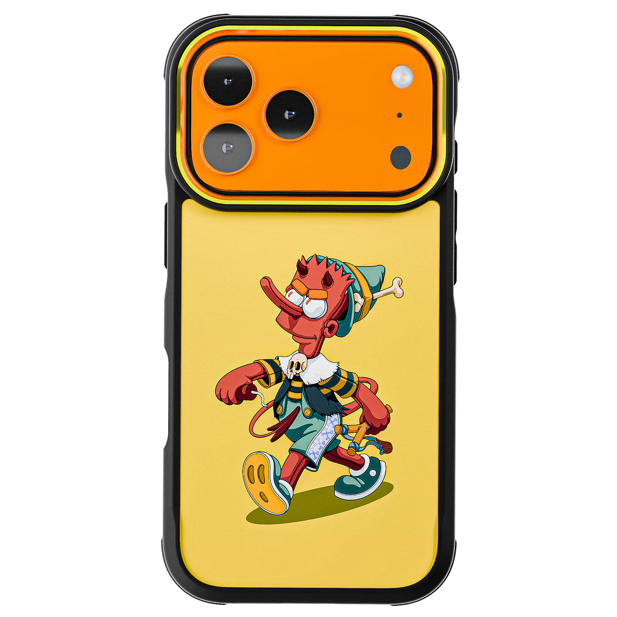 iPhone 17 Pro BAROCCHIO DEVIL by Dhani Barragán Artist Artwork Protective Phone Case Limited Edition Collab Cover