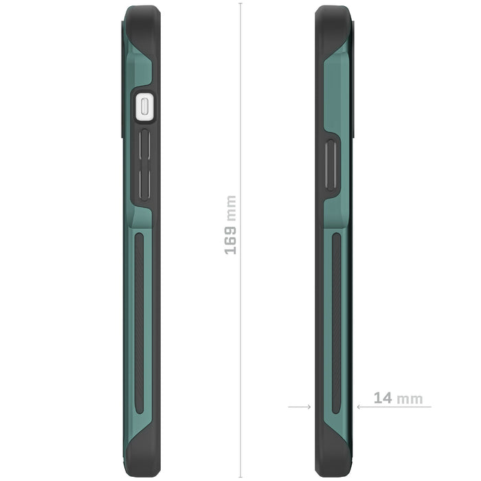 iPhone 14+ Case Green MagSafe