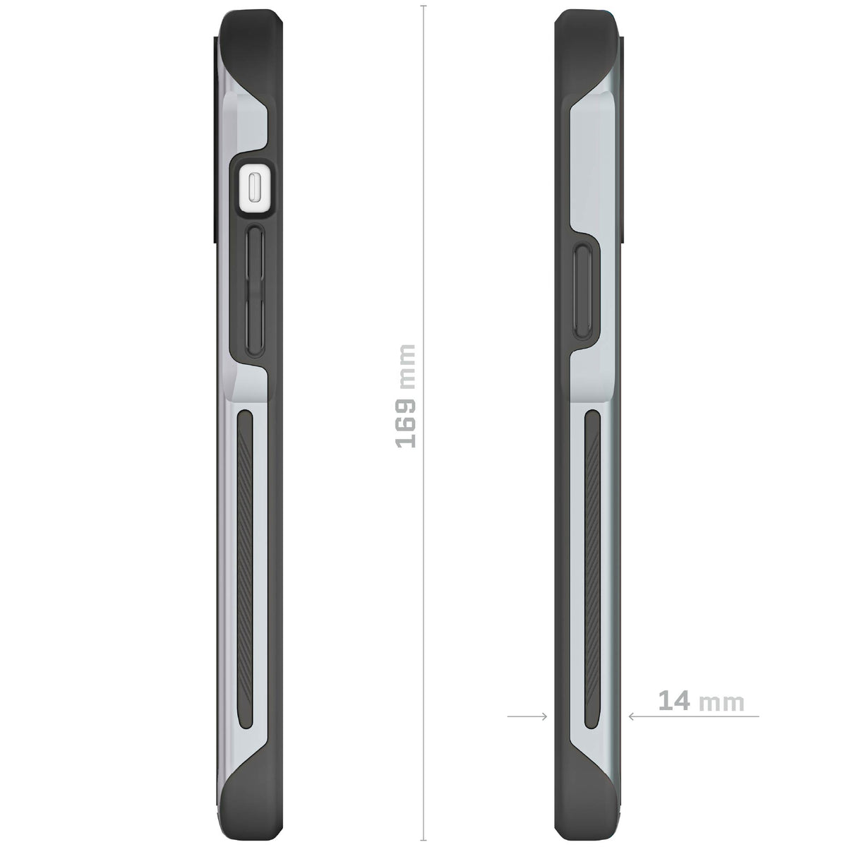 Apple iPhone 14 Plus Case Silver MagSafe