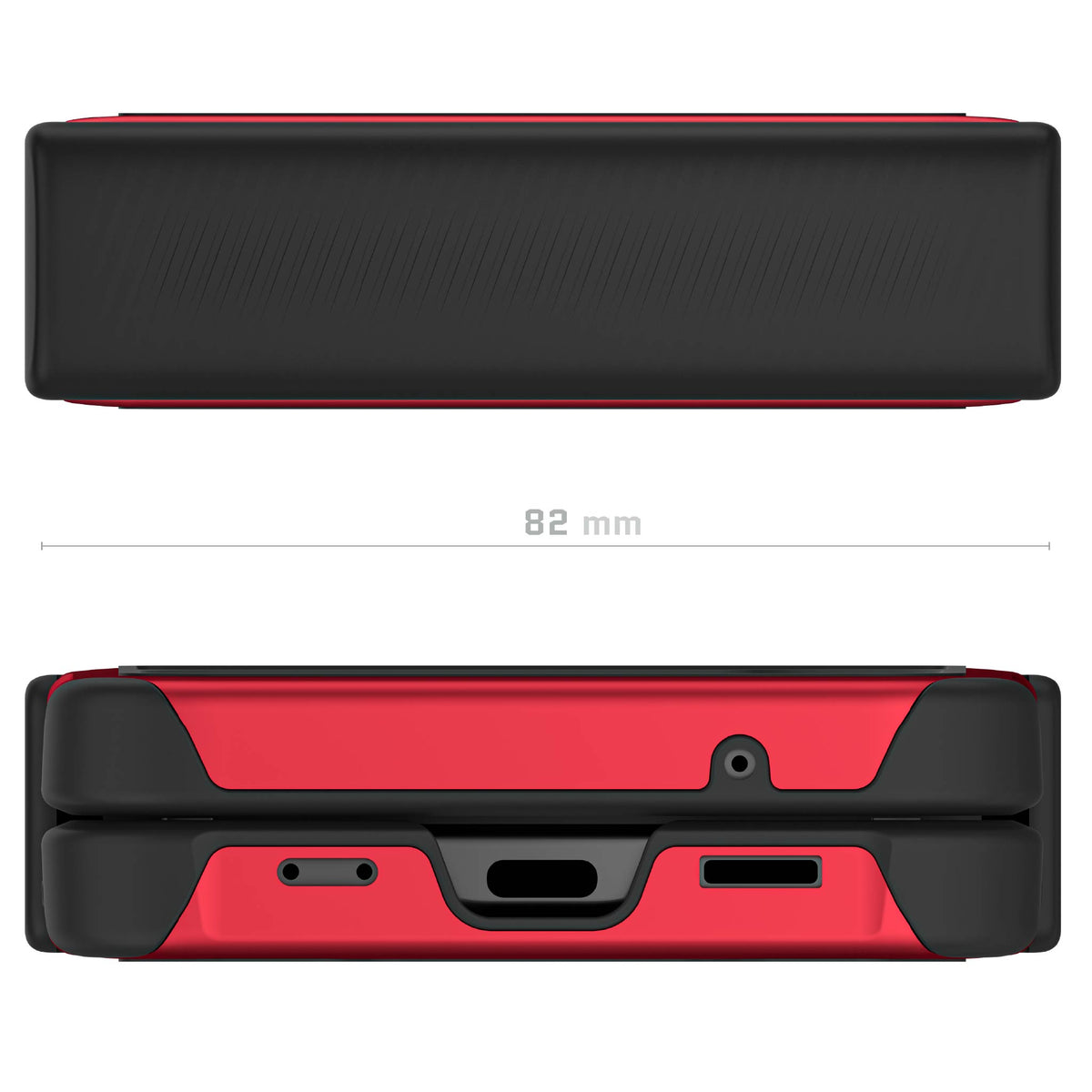 Flip 4 Case Red Metal
