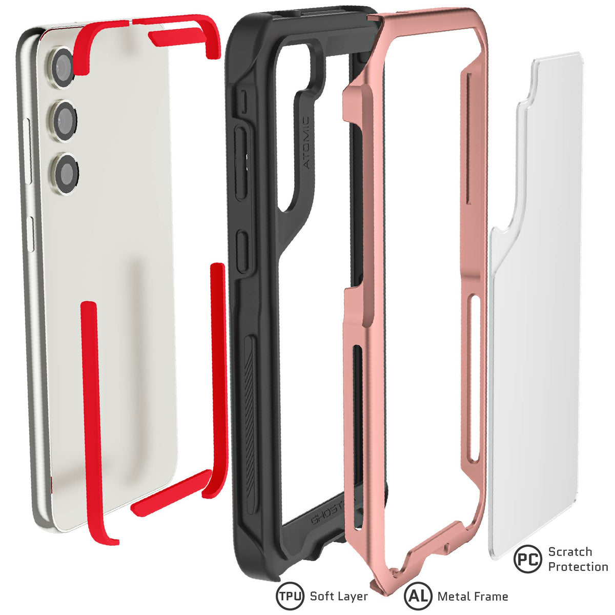 Galaxy S23 Plus Case Pink Cover