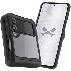 
                                Galaxy Flip 4 Protective Clear Shockproof Case  — COVERT