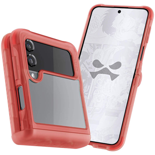 pink galaxy flip4 case