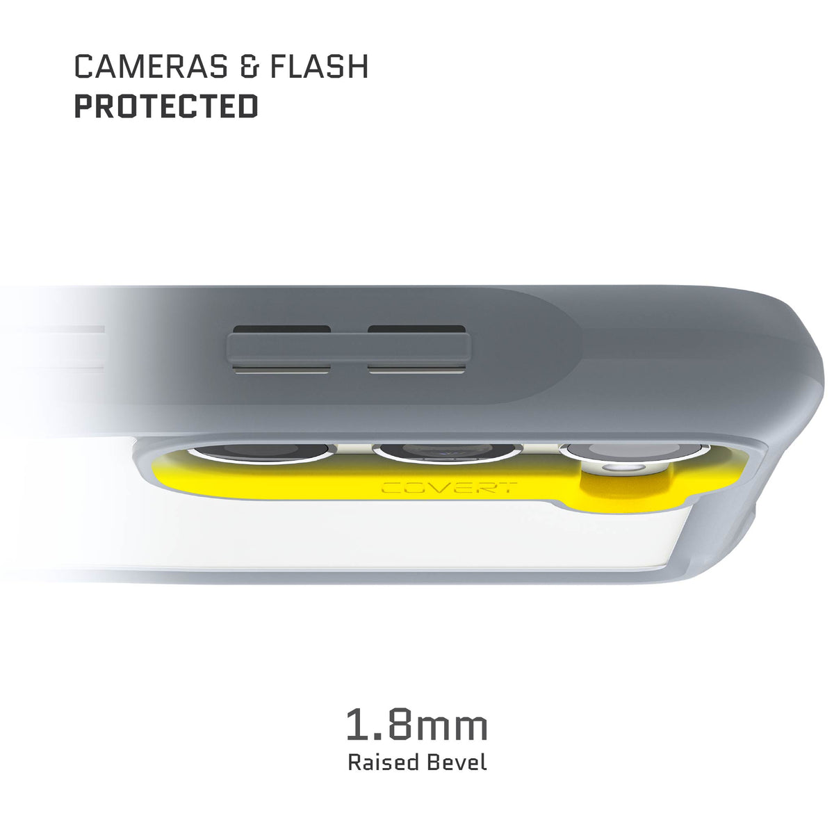 Galaxy S23 Plus Case Gray Clear