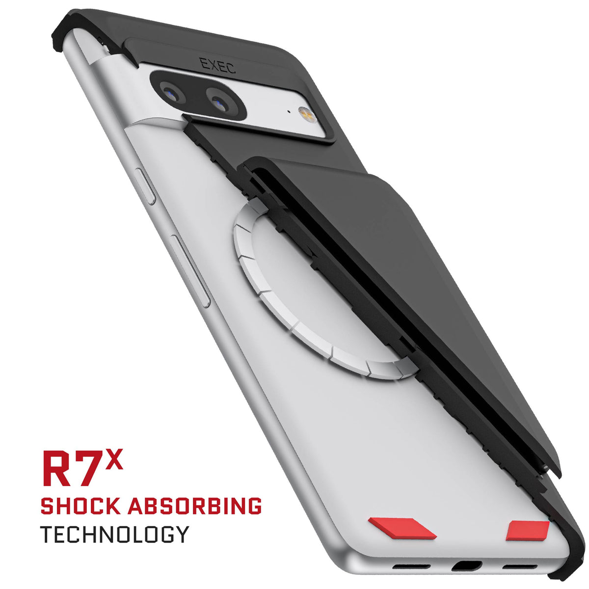 Pixel 7 Case Magnetic Wallet Credit Card Holder