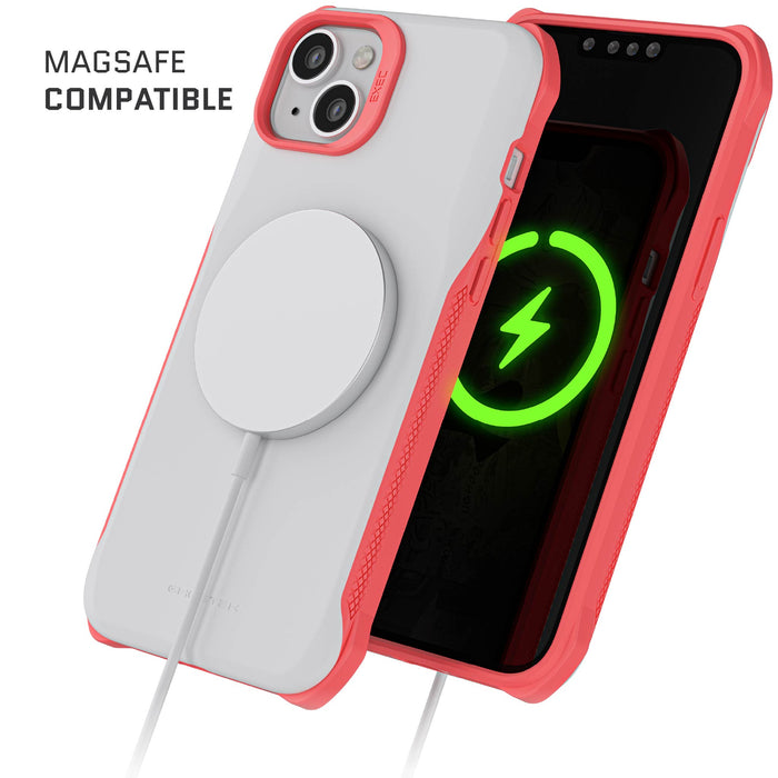 MagSafe iPhone 14 Plus Wallet Case Pink