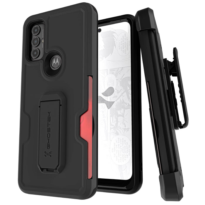 Iron Armor Series Moto G Power 2022 Case with Belt Clip